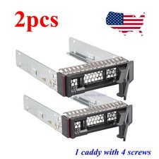 2X 2.5" SFF HDD Tray Caddy Fit Lenovo ThinkSystem SR250 SR630 SR650 V2 V3