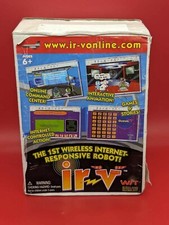 Vintage IR-V Online Wireless Internet Robot Toy Green 2001 NEW RARE Furby ET