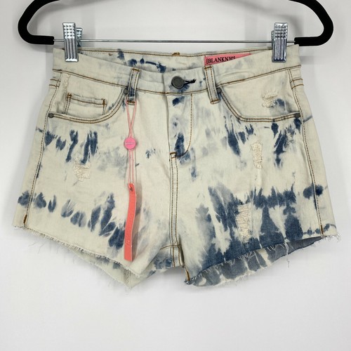 NEW Blank NYC Cut Off Wedge Jean Shorts 
