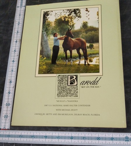 Arabian Horse World september 1987 Magazine - Picture 2 of 4