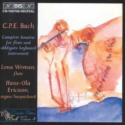 C.P.E. BACH / WEMAN / ERICSSON - COMPLETE SONATAS FOR FLUTE NEW CD