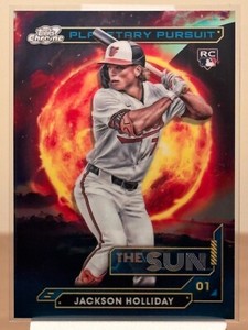 2024 Topps Cosmic Chrome Planetary Pursuit Sun Jackson Holliday #PPS-5 Rookie RC