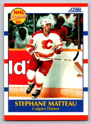 1990-91 Score - #381 Stephane Matteau