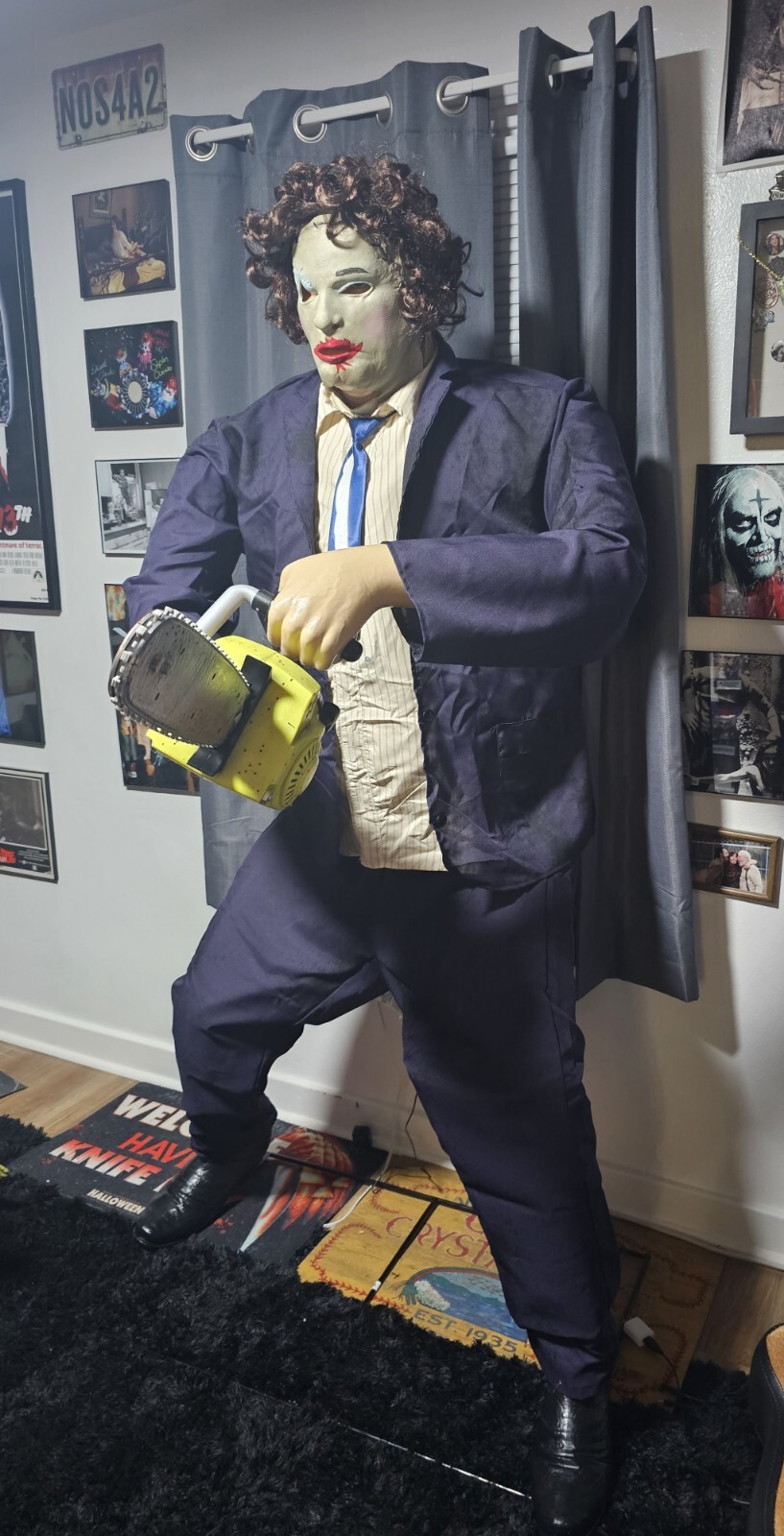 LEATHERFACE Pretty Woman Mask Animatronic The Texas Chainsaw Massacre