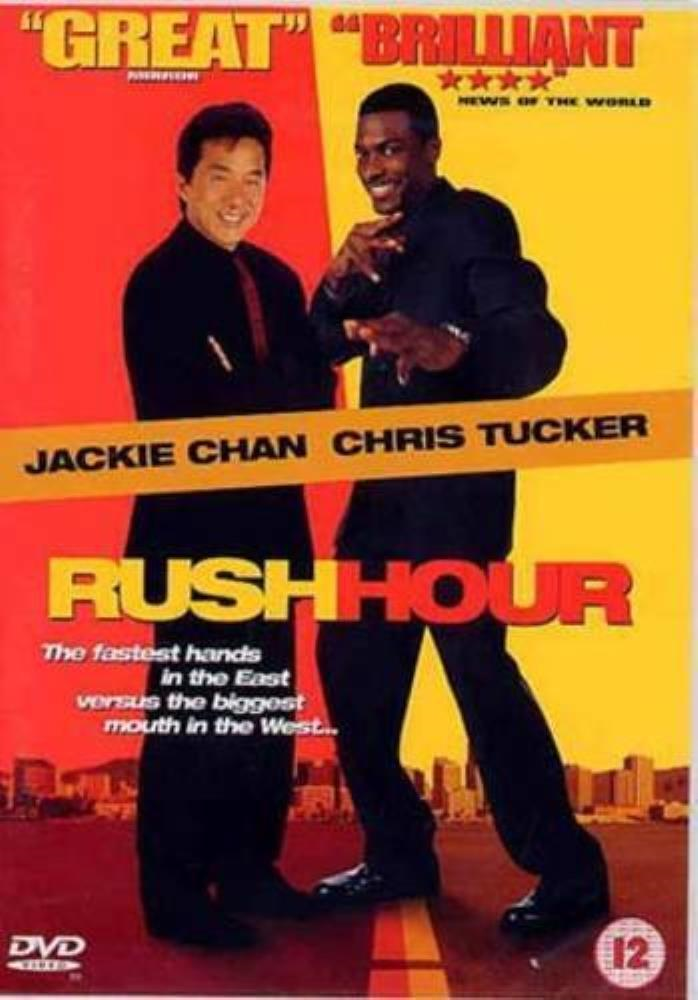 Rush Hour DVD (1999) Jackie Chan FREE SHIPPING