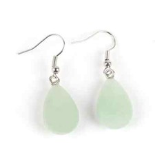Pair  Natural Stone Earrings  Aventurine, Rose Quartz, Lapis, Amethyst  Agate