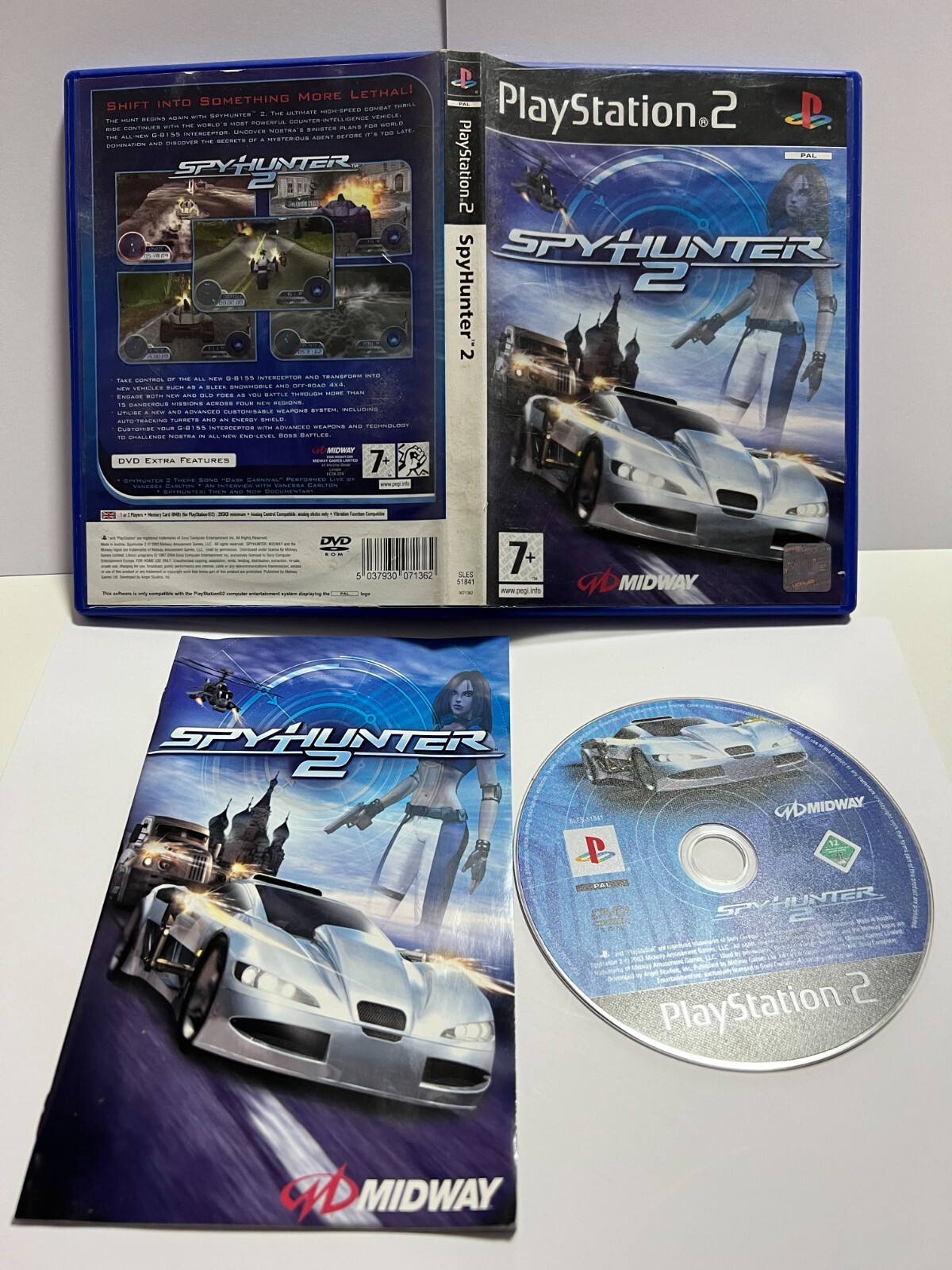 Sony Playstation 2 PS2 - Spyhunter 2 - Spy Hunter 2 - Complet PAL FR
