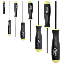 8pc Set Hex Ball Driver ScrewDrivers .050-5/32" ProGuard™ Bondhus USA 10632