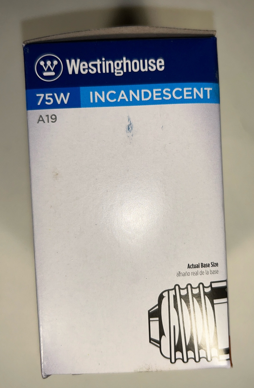 (12 BULBS)Frosted A19 Light Bulb 75W 120V Medium Base(E26)(NEW)Rough Service