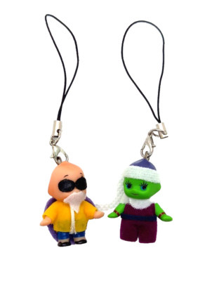 Kewpie Baby Puppen Mini Konvolut 2 Stück: Roshi & Piccolo beide 3 cm groß