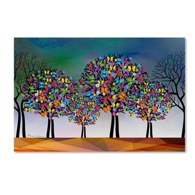 Ashkenazi 'Mark Tree' Canvas Art, 22 in x 32 in