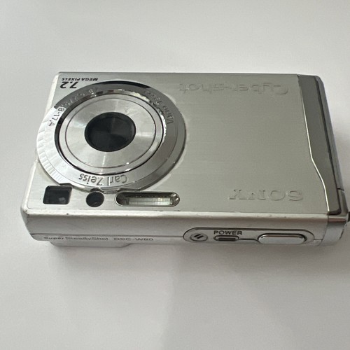 Sony Cyber-Shot W80 Digital Camera Untested For Parts Only - Picture 5 of 11