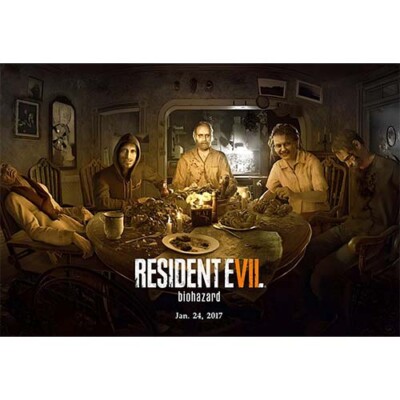 Resident Evil 7 Poster Art High Quality 4x6 8x10 11x17 13x19