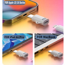 4x For iPhone 17/16/15Pro Plus Max Type-C Male to 8-Pin Female Adapter Converter