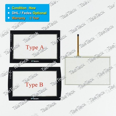Touch Screen Panel Glass Digitizer WECON LEVI777A LEVI777T LEVI700L+Overlay #