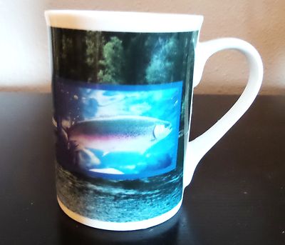 Cedar Key Design Fish in River Coffee Mug