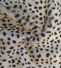 Super Luxury Faux Fur Fabric Material - PLATINUM DALMATION