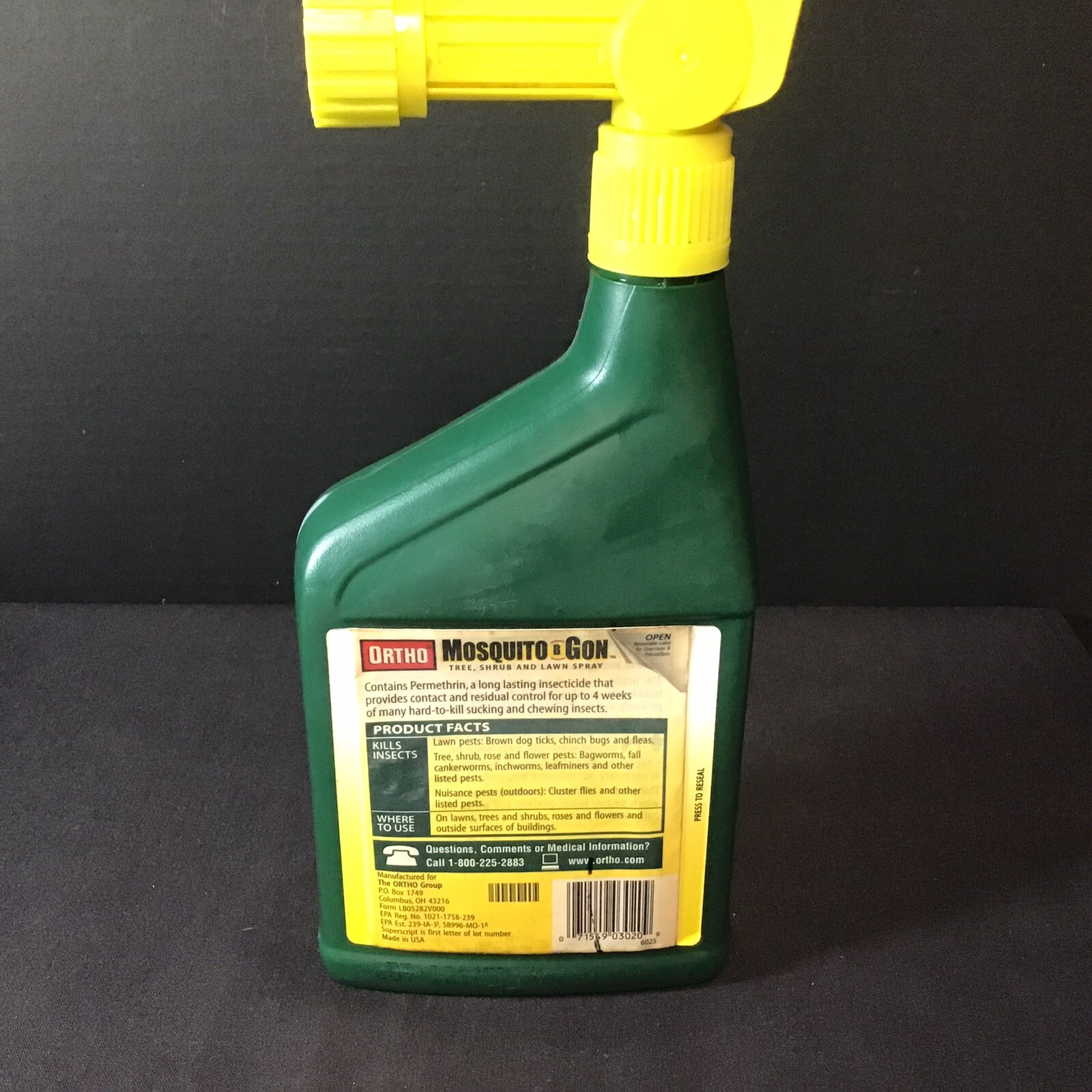 Ortho Mosquito B Gon Tree Shrub and lawn Spray Ready To Use NEW eBay