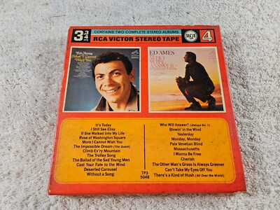 Ed Ames- More I Cannot Wish You/ Who Will Answer Reel-To-Reel Tape