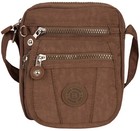 Bag Street kleine Damen Handtasche Schultertasche Herren Umhängetasche Nylon