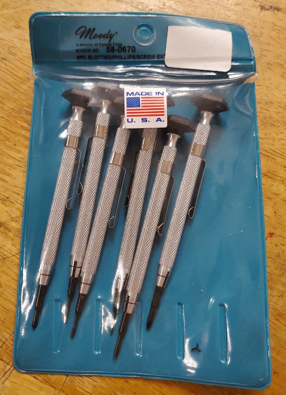 Moody Tools 580670 6Piece Slot/Phil/Screw Extractor Combo, 44 OFF