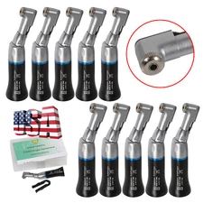 1-10*NSK Style Dental Contra Angle Low Speed Handpiece Latch E-type Black Or