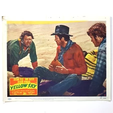 Yellow Sky 1948 lobby card 11 x 14 Gregory Peck Charles Kemper desert canteen US