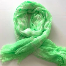 NWT! Steve Madden Women's Oversized Green Tie Dye 4-Way Day Wrap Fashion Scarf