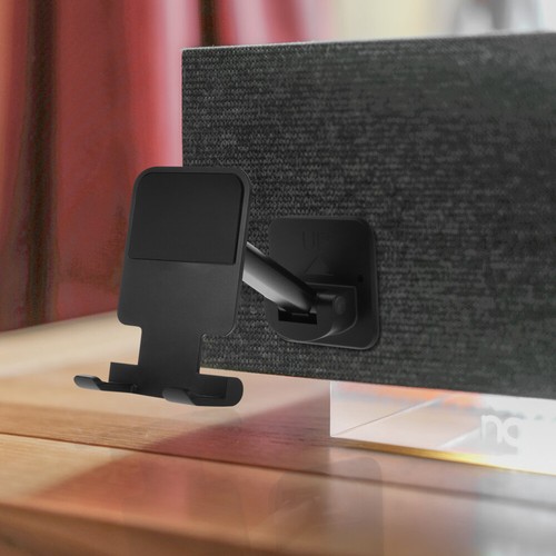 Wall Mount Mobile Holder Adhesive Bracket Man Cell Phone Portable Stand - 第 12/12 張圖片