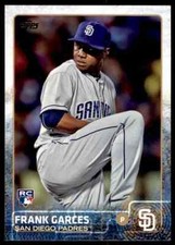 2015 Topps Update #US367 Frank Garces San Diego Padres Rookie Card
