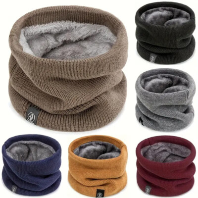 Schal Nackenschutz Fleece - Halsreif warm und bequem