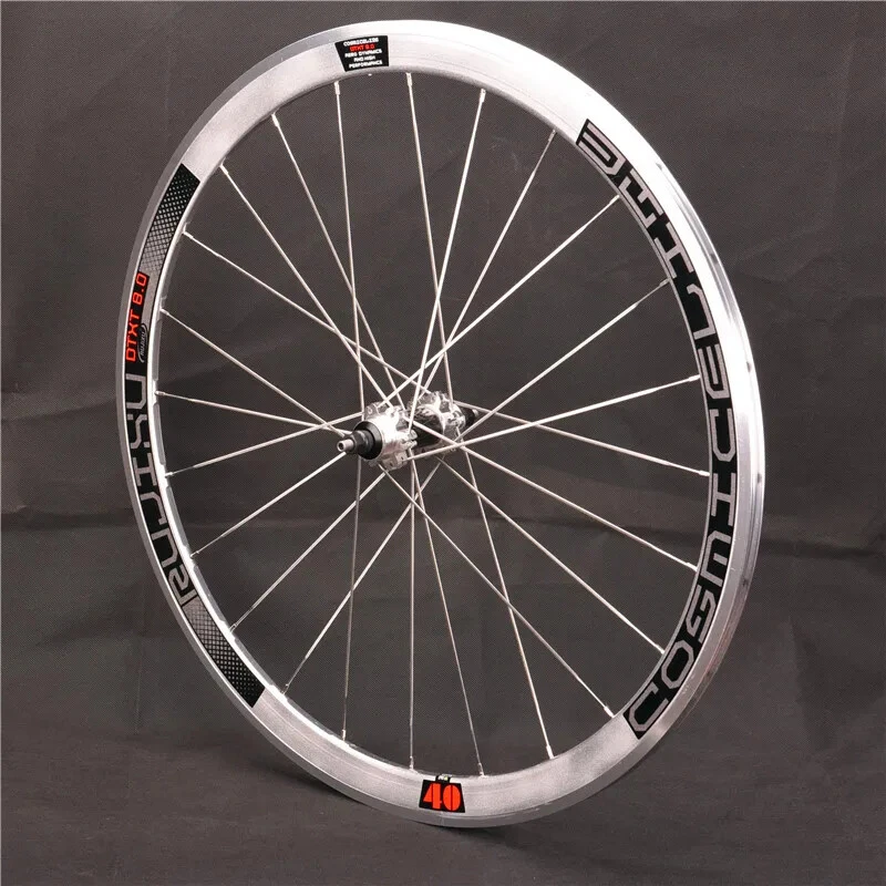 700C 30 40 50mm Depth Fixed Gear Track Bicycle Wheelset carbon HUB Anti-cursor - Image 3 of 4