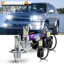 For Toyota 4runner 1999-2002 6000k Led Headlight High Low Fog Lights Bulbs 4pc