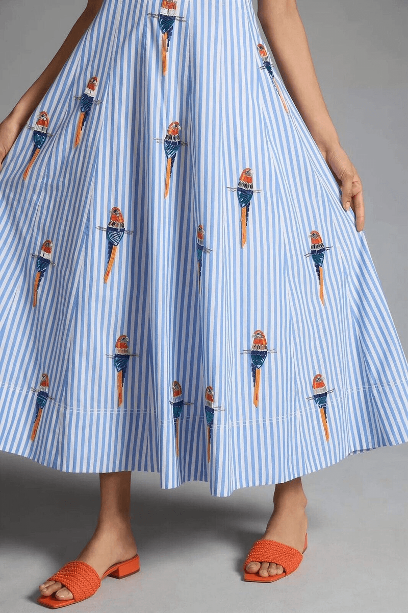 maeve linen tie back maxi dress Anthropologie Maeve Tie-Back A-Line Maxi Dress Size 4P