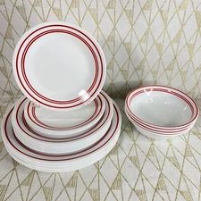 Vintage Corelle Classic Café Red Dinnerware - by the piece