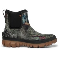 Bogs Men's Arcata Chelsea Mossy Oak Waterproof Mud Garden Boots