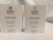 Lot of 2 Kiehl's Clearly Corrective Dark Spot Solution 4ml Each  Total 8ml 