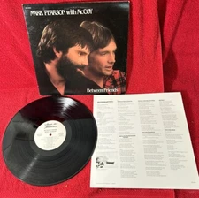 Mark Pearson with McCoy Between Friends 1981 live LP Seattle Wa private label