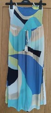 M&S Shirred Detachable Straps Beach Dress UK 10 Reg - New small fault!