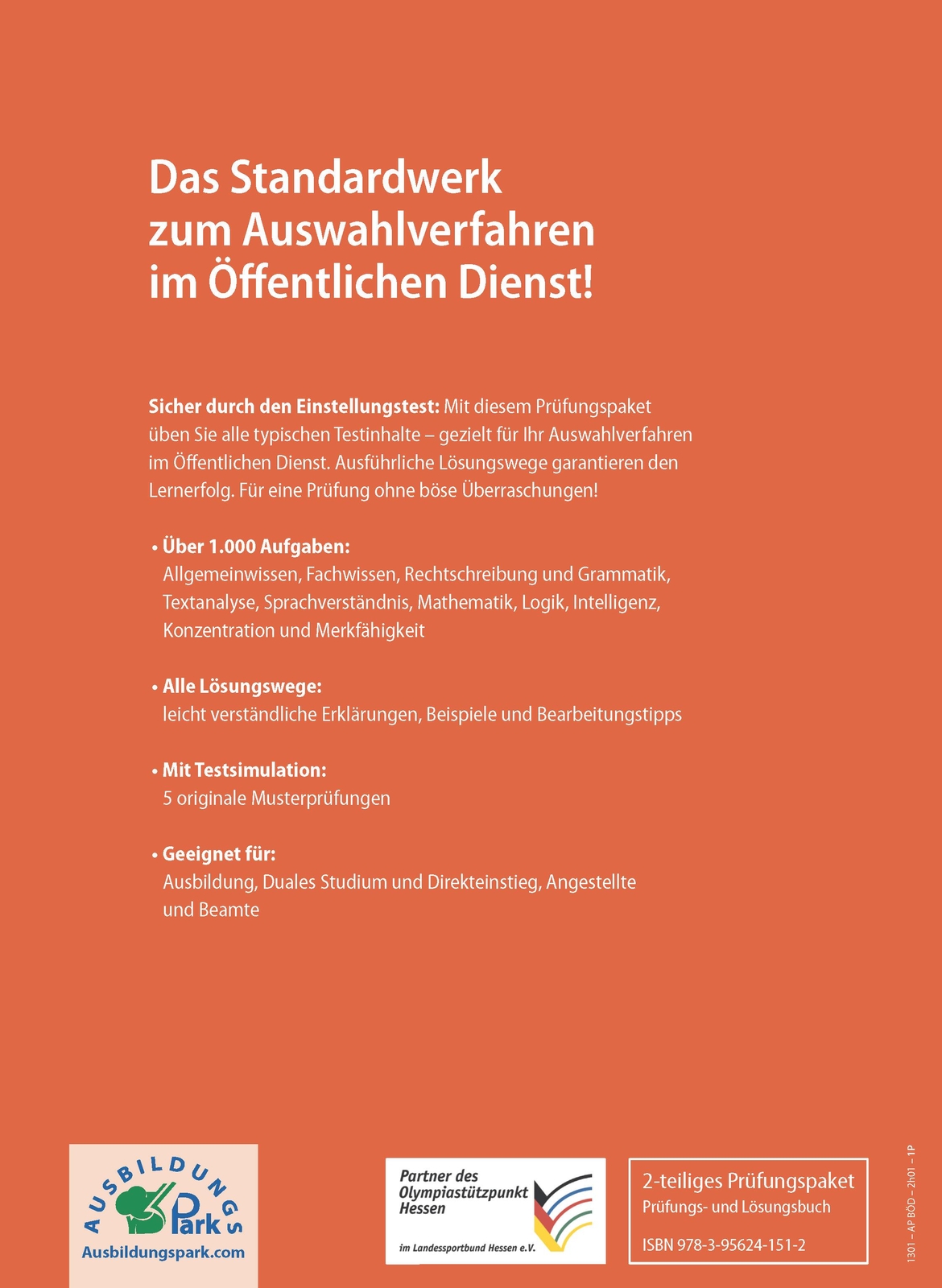 Thumbnail - Einstellungstest Öffentlicher Dienst: Prüfungspaket Mit Testsimulation