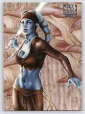 AAYLA SECURA 2010 Topps Star Wars Galaxy Series 5 #15 C3
