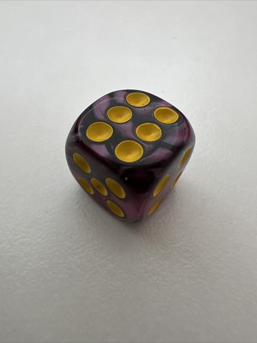 Chessex Lab Dice 1 & 2 1x of each 16mm D6 Set Of 10 Excellent Condition - Picture 5 of 17