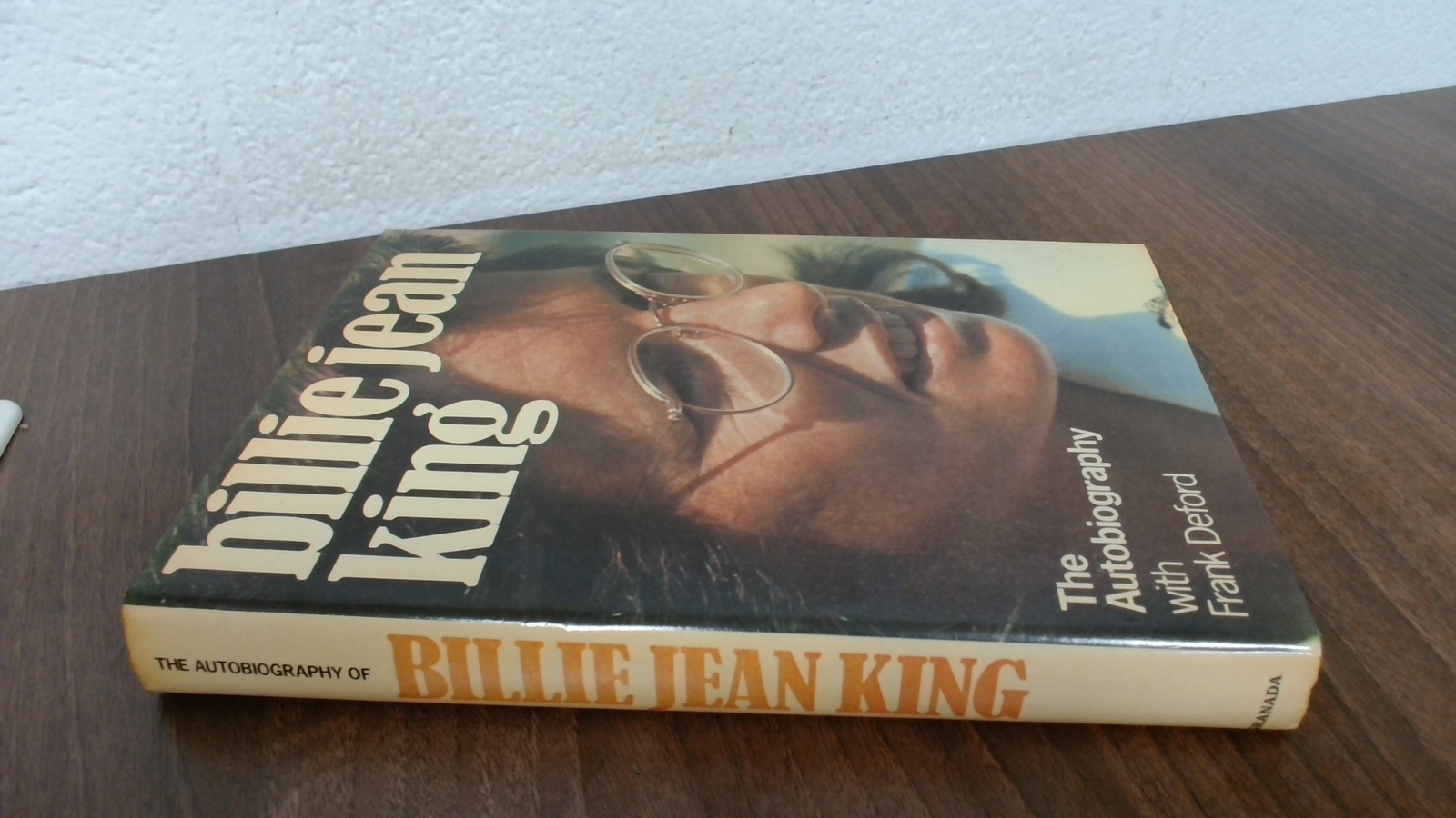 The Autobiography of Billie Jean King, Frank Deford, Granada, 198 | eBay
