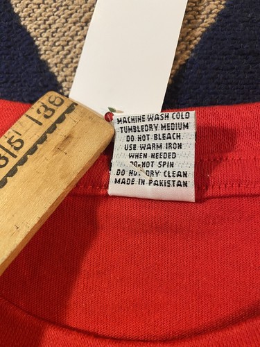 Vtg NWT New AST Dubai United Arab Emirates Red Graphic Cotton T-shirt Adult S - 第 7/7 張圖片