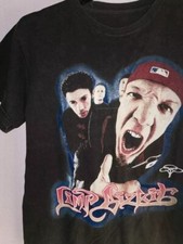 90s Limp Bizkit T-shirt Rare Design Black Short Sleeve Unisex Tshirt S-5XL