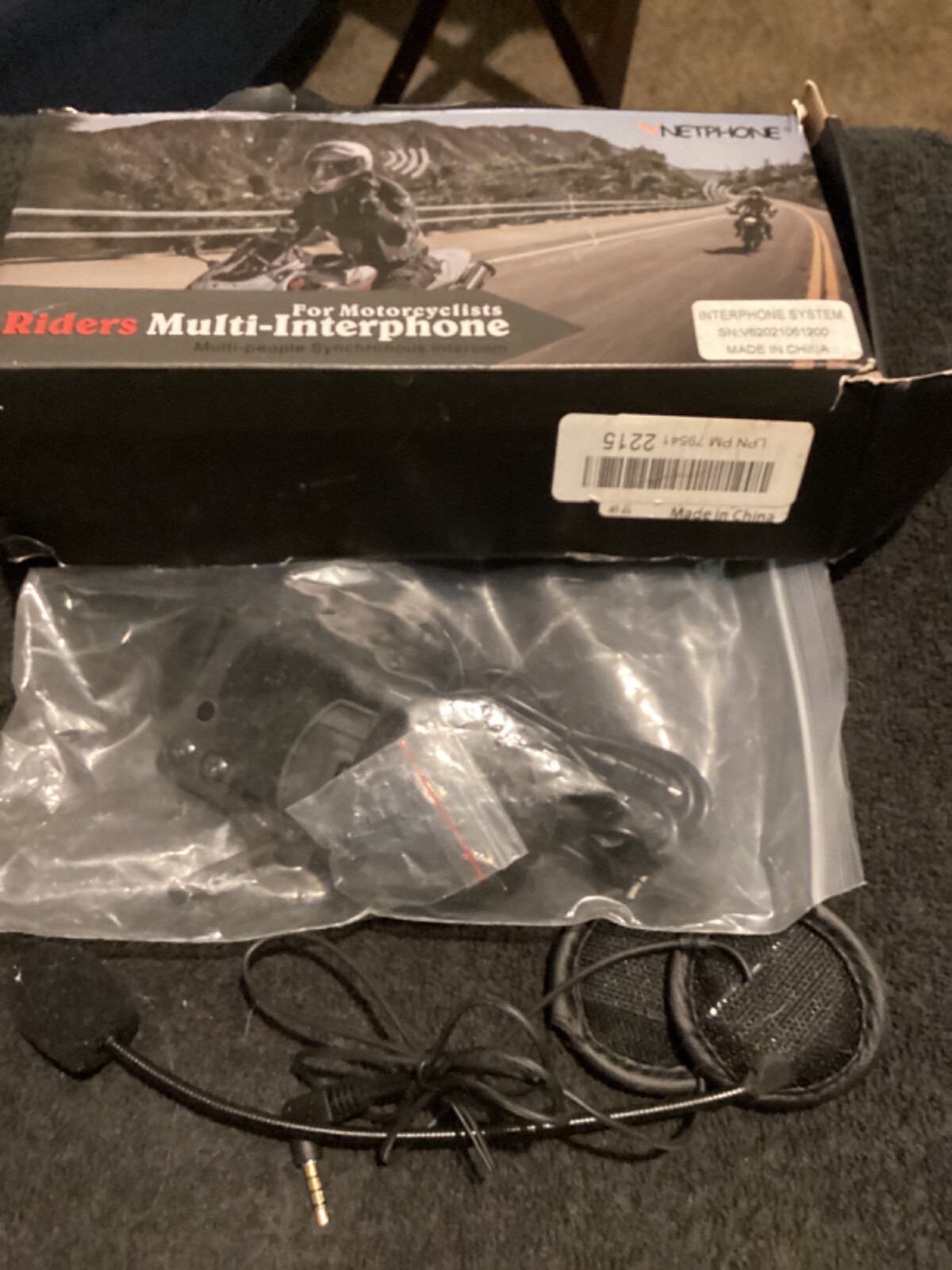 Netphone V6c Riders Multi-interphone for Motorcyclists | eBay