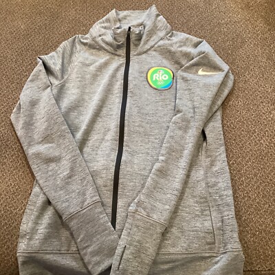 Rio Olympics 2016 Nike Golf Full Zip Womens M Excellent Condition