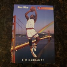 1991 Star Pics Flashback NBA Basketball Card #10 Tim Hardaway 