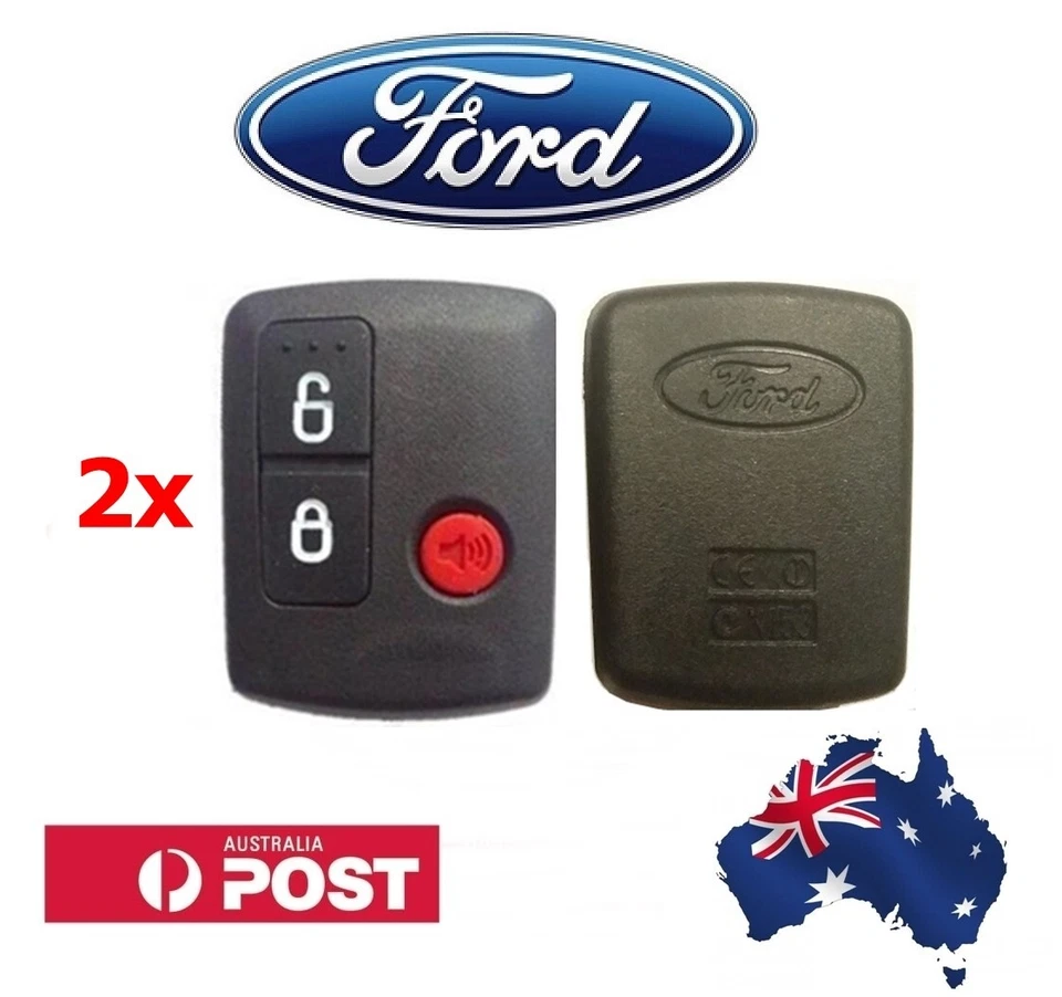 2xFord Remote  3 button BA/BF Falcon Territory SX/SY/Ute/Wagon 02-10 - image 1 of 4