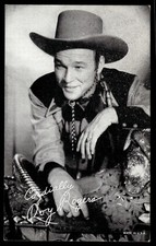 1940s-50s Vintage Western Exhibit Arcade Card 28 Roy Rogers